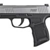 SIG P365 9mm, 3.1" Barrel, 2-Tone, Striker, X-Ray 3, Black Grip, 2x10rd Mags