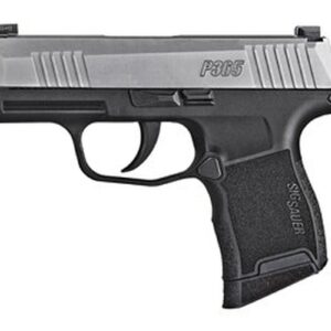 SIG P365 9mm, 3.1" Barrel, 2-Tone, Striker, X-Ray 3, Black Grip, 2x10rd Mags