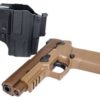 SIG P320 M-17, 9mm, 4.7", 17rd, SIGLITE NS, Coyote Tan
