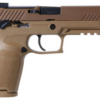 SIG P320 M-17, 9mm, 4.7", 17rd, SIGLITE NS, Coyote Tan