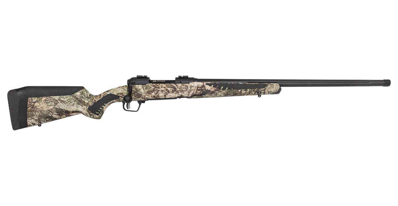 110 Predator 6.5 Creedmoor Bolt-Action Rifle with Mossy Oak Terra AccuStock - Bolt-Action Rifles | The Gun Shop