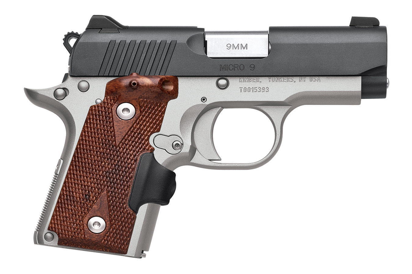 Micro 9 9mm Two-Tone Pistol with Crimson Trace Lasergrips - Firearms | The Gun Shop