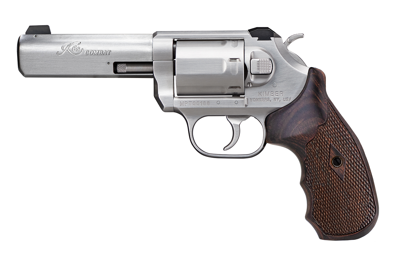 K6s Combat 357 Magnum DA/SA Revolver with 3-Finger Grips - Firearms | The Gun Shop