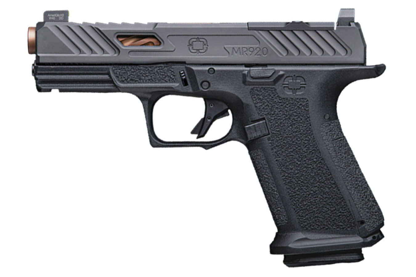 MR920 Elite 9mm Pistol with Bronze Barrel and Optic Ready Slide - Firearms | The Gun Shop