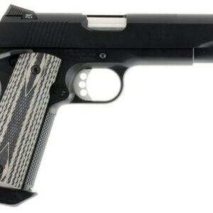 Ed Brown California Special Forces, Semi-automatic, 1911, Full Size, 45ACP, 5" Barrel, Blued, Ambidextrous Safety, Night Sights, Titanium Firing Pin, Extra Heavy-Duty Firing Pin Spring, Black Sand G10 Grips, 7Rd, 2 Magazines