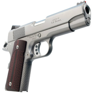 Ed Brown CCO Single 45 ACP 4.25" Barrel, FOF Black VZ Grip Stainless Steel, 7rd