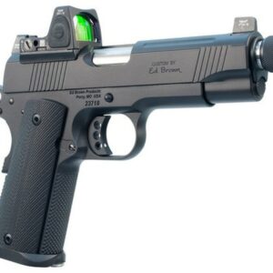 Ed Brown Special Forces SRC 45 ACP, 5" Barrel, Threaded, NS/Red Dot, Black, Gen4, 7rd