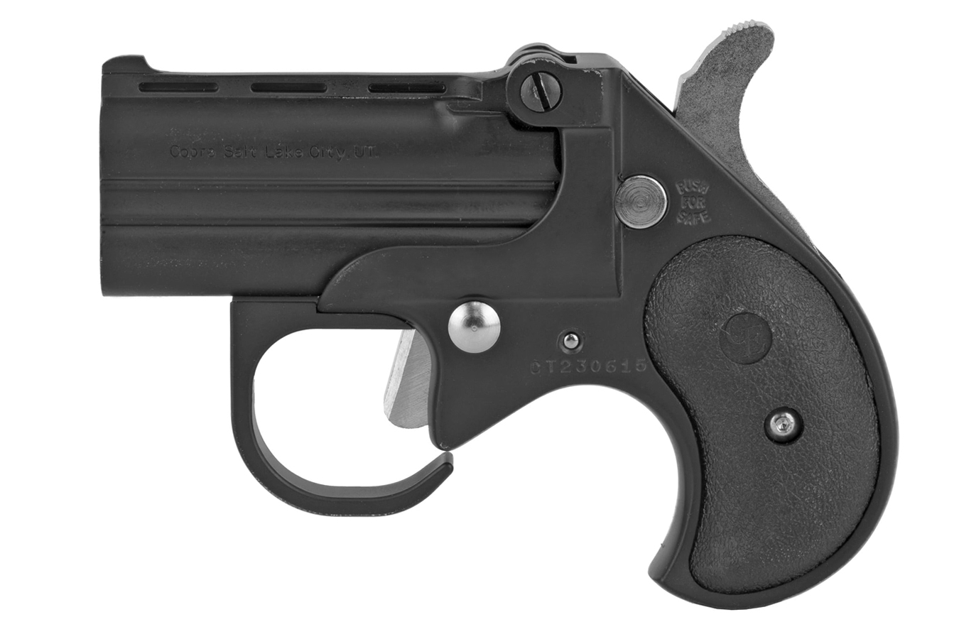 22 WMR Big Bore Derringer Guardian Package with Black Finish and Black Grips - Derringers | The Gun Shop