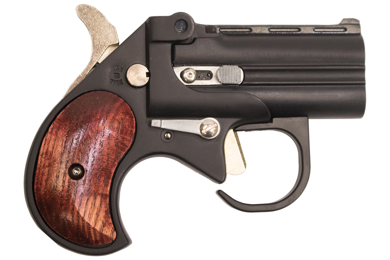 22 WMR Big Bore Derringer Guardian Package with Black Cerakote Finish and Rosewo - Derringers | The Gun Shop