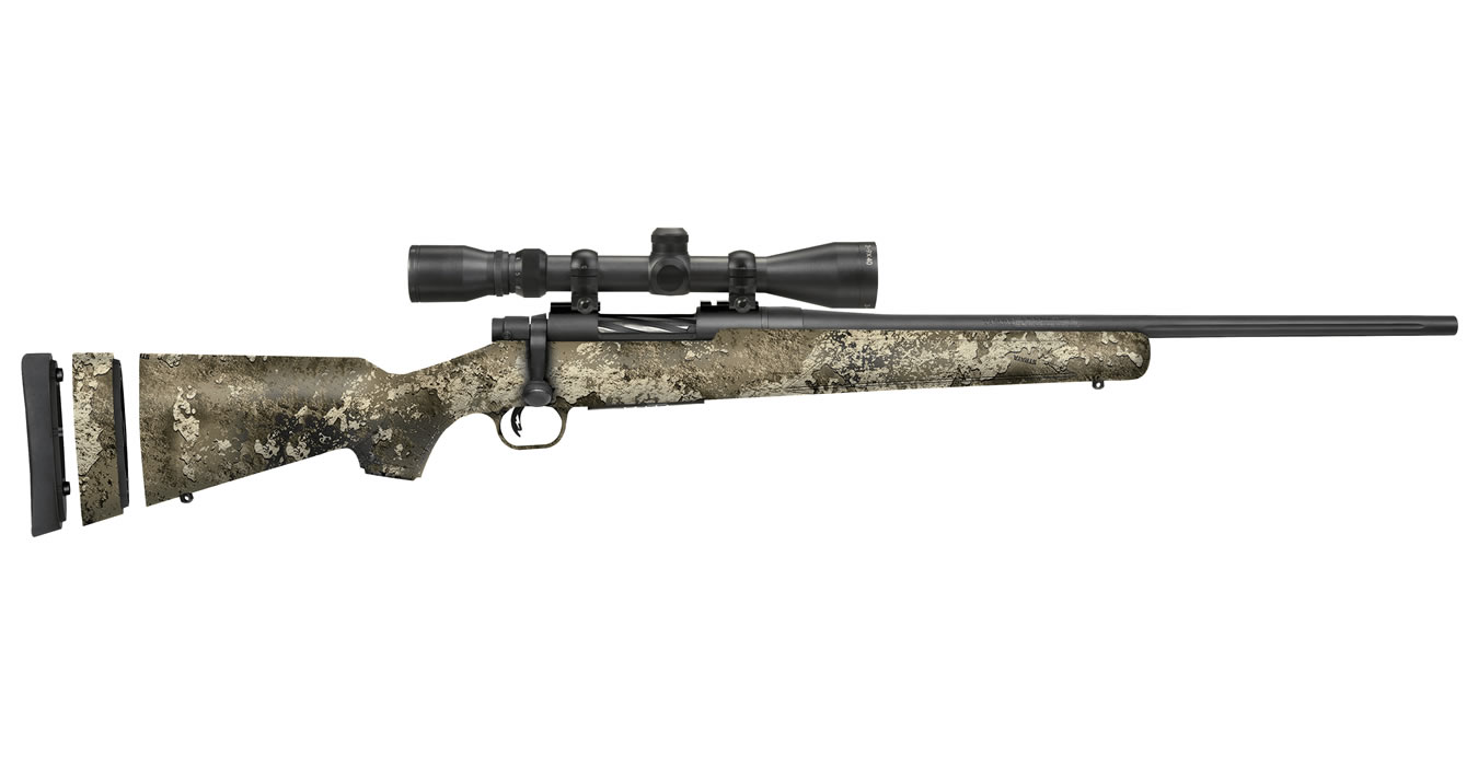 Patriot 7mm-08 Remington Youth Super Bantam Bolt-Action Rifle with 3-9x40mm Scope and Strata Camo Stock - Bolt-Action Rifles | The Gun Shop