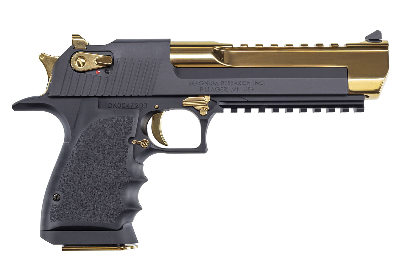 Desert Eagle 50AE Semi-Automatic Pistol with Titanium Gold Slide - Firearms | The Gun Shop