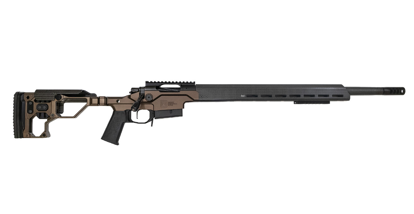 80155-DEFAULT-l Modern Precision Rifle 6.5 PRC with 24-Inch Steel Barrel with Desert Brown Anodized Finish - Bolt-Action Rifles | The Gun Shop