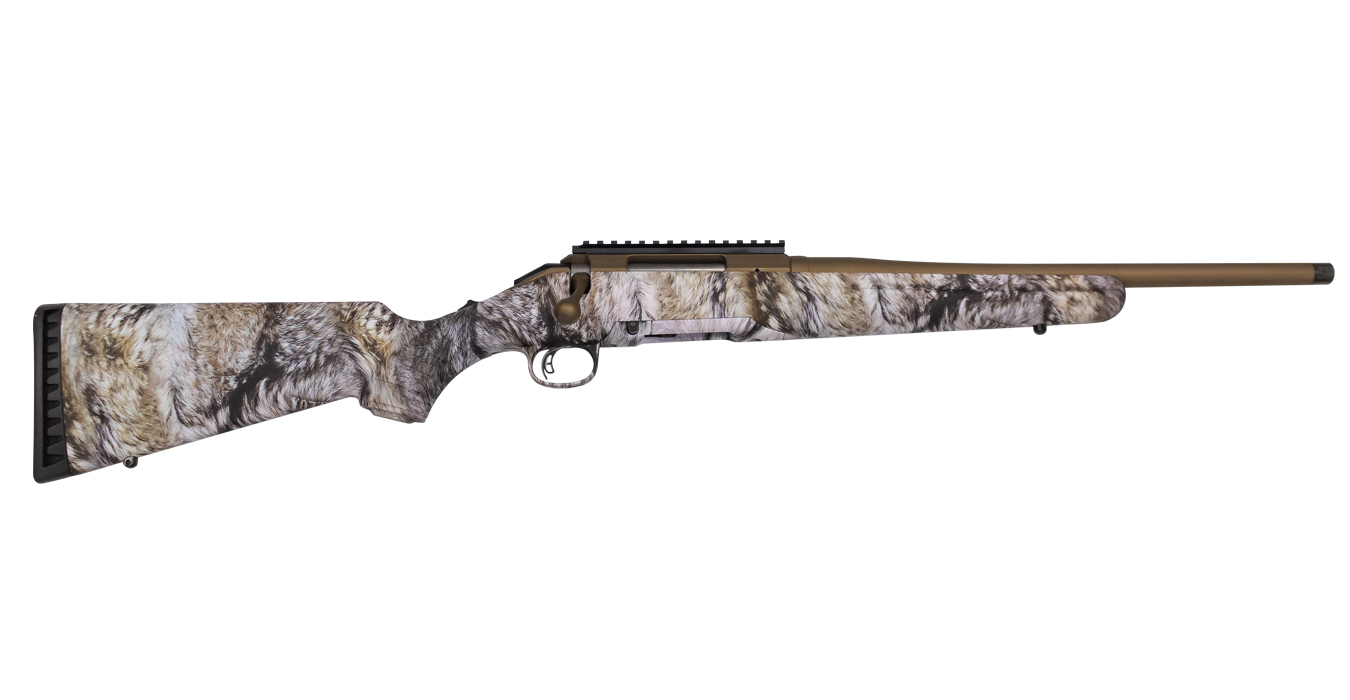 American Rifle 223 Rem Bolt-Action with Yote Camo Stock and Burnt Bronze Cerakote Barrel - Bolt-Action Rifles | The Gun Shop