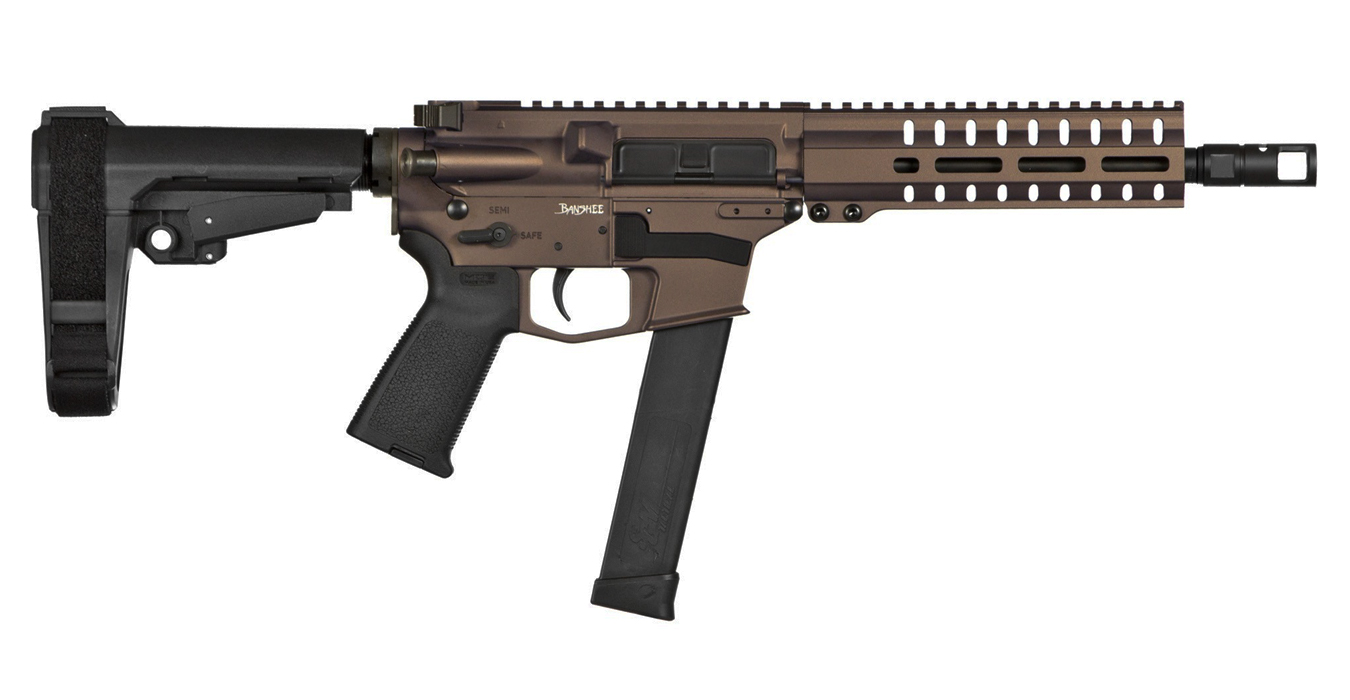 Banshee 300 Mk10 10mm Midnight Bronze AR Pistol with CMMG RipBrace - AR-15 Pistols | The Gun Shop