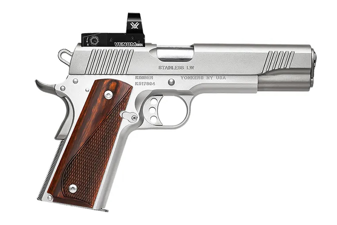 Stainless LW 9mm Semi-Automatic Pistol with Vortex Venom Red Dot - Firearms | The Gun Shop