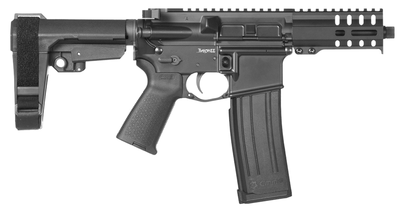 Banshee 300 Mk4 5.7x28mm Semi-Automatic Pistol with Graphite Black Cerakote Finish - AR-15 Pistols | The Gun Shop