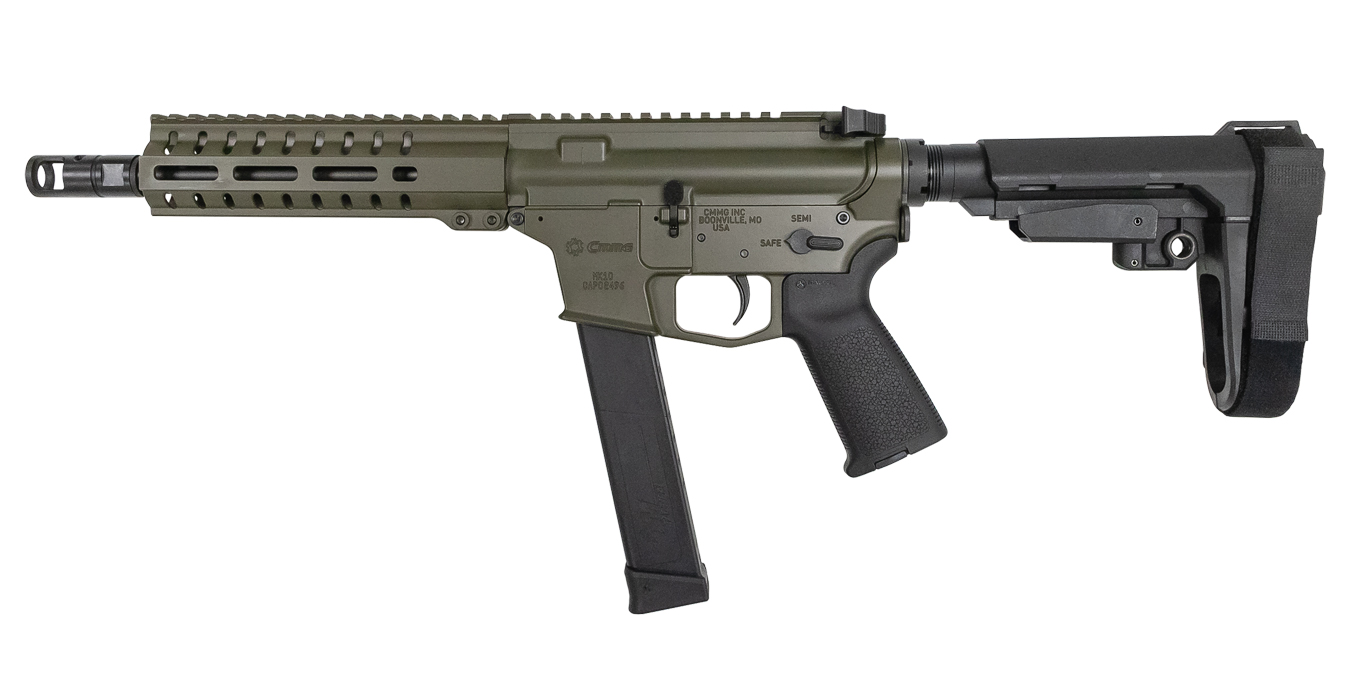 Banshee 300 Mk10 10mm AR Pistol with OD Green Cerakote Finish - AR-15 Pistols | The Gun Shop