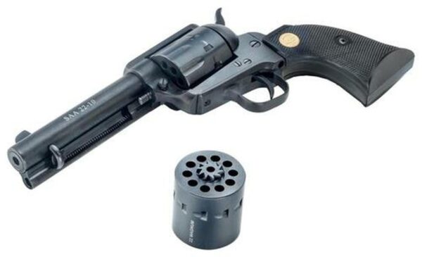 Chiappa 1873 Single Action Army, 22LR/.22 Magnum, 4.75", 10rd, Black