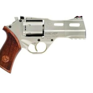 Chiappa Rhino 40DS 357 Mag, 4", Hard Chrome, Adjustable Sights, 6rd