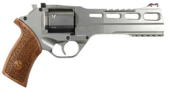 Chiappa Rhino 60DS, .357 Mag, 6", Hard Chrome, 6rd, Adjustable Sights