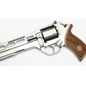 Chiappa Rhino 60DS, .40 S&W, 6", Chrome Finish, Adjustable Sights