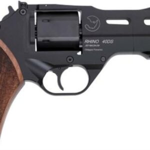 Chiappa Firearms Rhino 40DS, .357 Mag/9mm Combo, 4", 6rd, Black