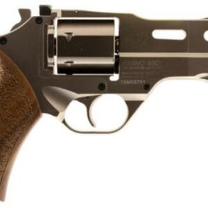 Chiappa Rhino 40DS SAR, .357 Magnum, 4", 6rd, Walnut Grip, Stainless Steel
