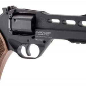 Chiappa Rhino 50DS SAR, .357 Mag, 5", 6rd, Walnut Grip, Black Stainless Steel