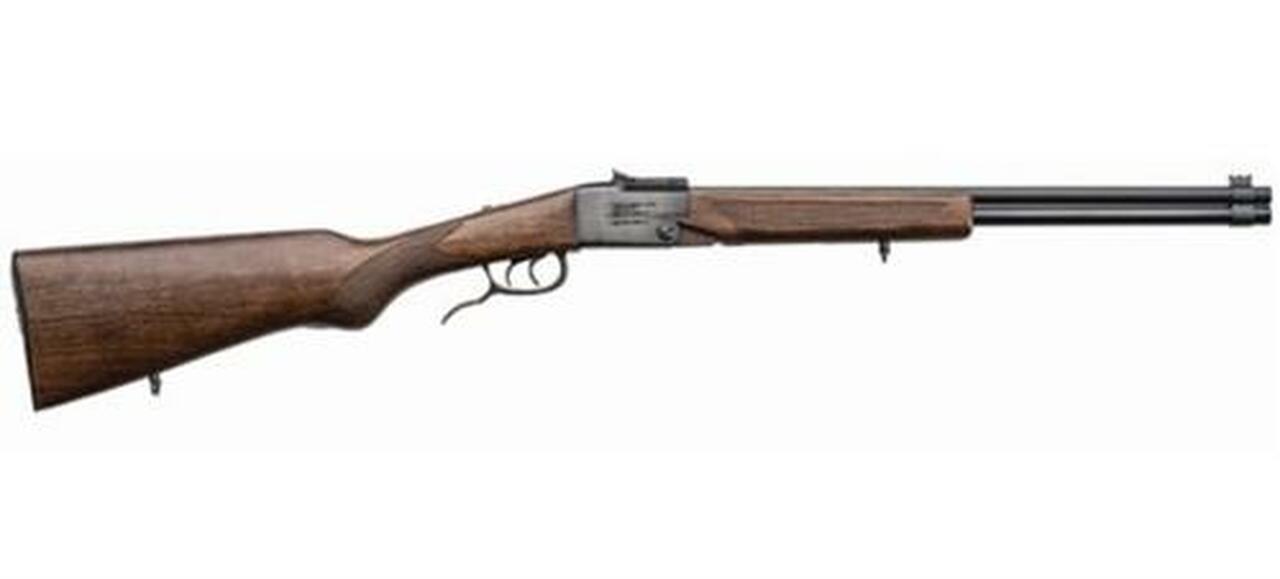 Chiappa Firearms Double Badger, 20 Ga/22LR, 19", Foldable Stock, Blued