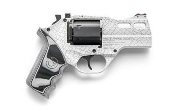 Chiappa White Rhino 30DS, .357 Mag, 4", Cerakote & Skin Laser FinishChiappa Firearms Rhino 30ds 357mag 4 Chrome As