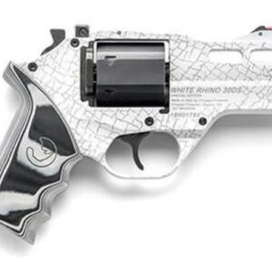 Chiappa White Rhino 30DS, .357 Magnum, 4", Skin Laser, Fiber Optic Sights