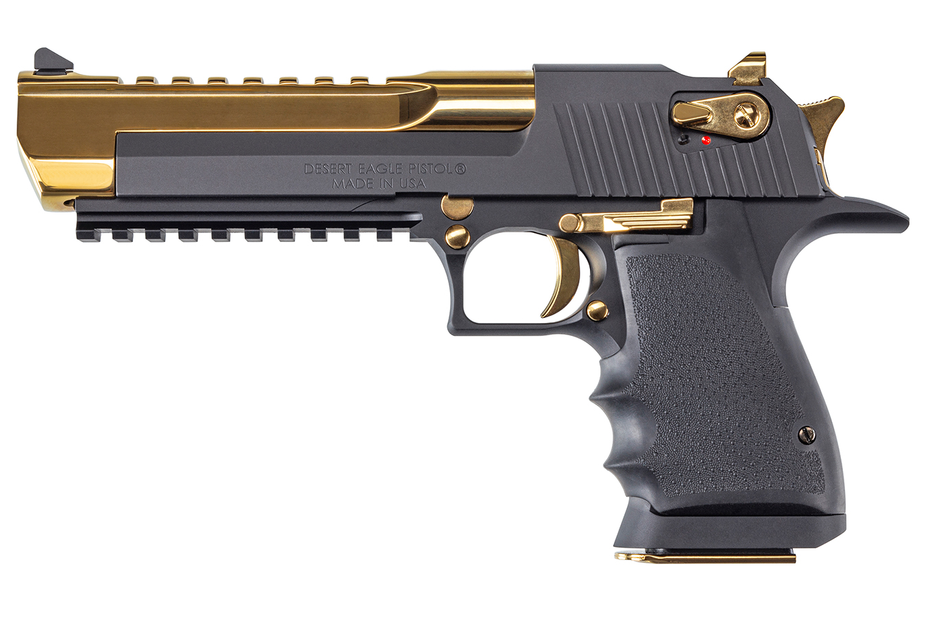 Mark XIX 44 Magnum Pistol with Titanium Gold Finish Barrel and Black Aluminum Fr - Firearms | The Gun Shop