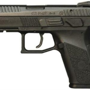 CZ P-07 9mm black polymer - interchangeable back straps - 10rd mags