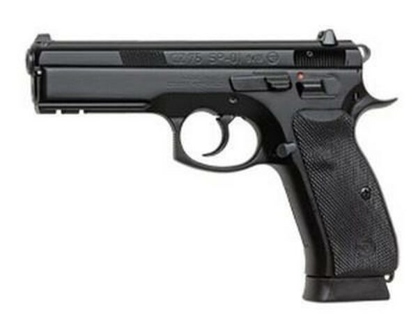CZ Model SP-01 10 Round 9MM, Decocker/Night Sights/Black
