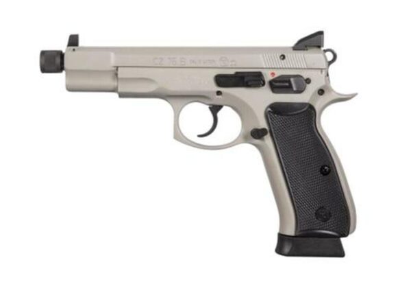 CZ 75 B Omega, 9mm, Urban Grey, Suppressor Ready,, , 4.7", 10 rd
