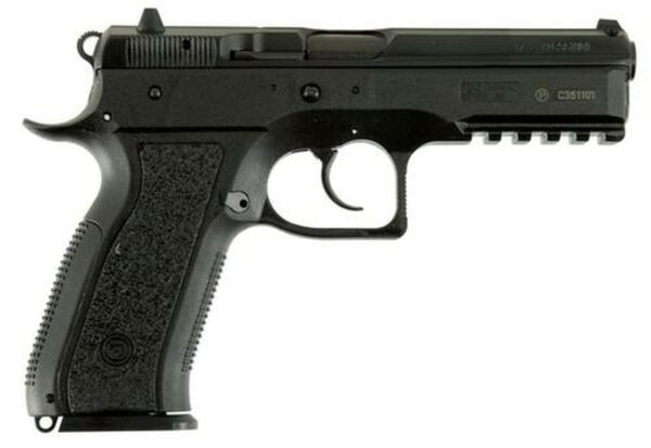 CZ SP-01 Phantom 9mm, 4.6", 10rd, Black Interchangeable Backstrap Grip
