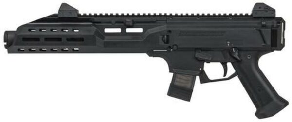 CZ Scorpion EVO 3 S1 Pistol, 9mm, 7.7", 10rd, Black, Flashcan