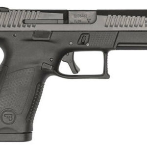 CZ P-10 C, 9mm, 4" Barrel, 10rd, 3-Dot Sights, Black Nitride Finish