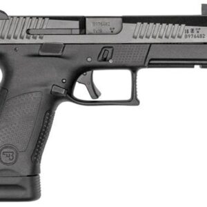 CZ P-10 C, 9mm, 4.61" Barrel, 10rd, Suppressor Ready, Night Sights, Black
