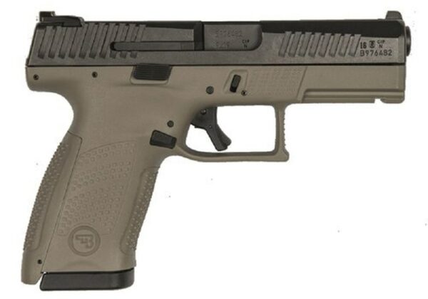CZ P-10 C, 9mm, 4" Barrel, 10rd, Night Sights, Flat Dark Earth