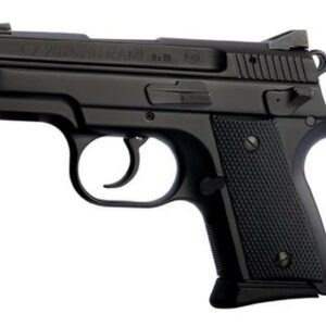 CZ RAMI BD 9mm, Black Polycoat, Decocker, Night Sights, 2x10rd Mags