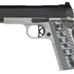 Dan Wesson V-Bob .45 ACP, 4.25" Barrel, Tritium Front, Serrated Rear, 2-Tone, 8rd