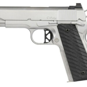 Dan Wesson V-Bob .45 ACP, 4.25" Barrel, Tritium Front, Serrated Rear, Stainless, 8rd