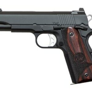 Dan Wesson 1911 Vigil Commander Single 9mm 4.25" Barrel Wood Grips 9rd Mag