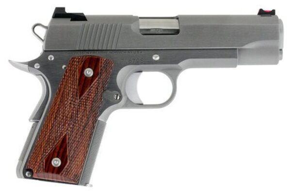 Dan Wesson Pointman Carry 1911, .38 Super, 4.25", 8rd, Wood Grips, SS