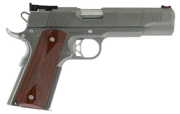 Dan Wesson Pointman 1911, 45 ACP, 5", 8rd, Cocobolo Grips, Stainless Steel