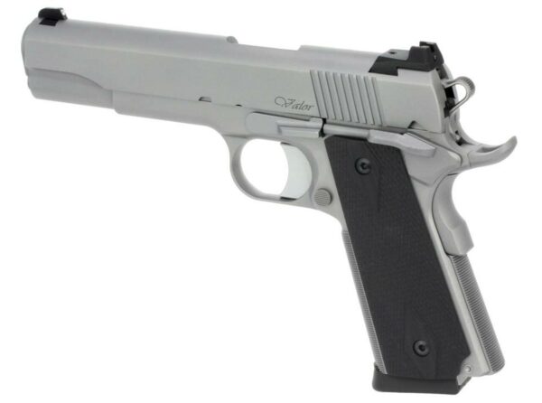 Dan Wesson Valor 10mm 1911 5" Barrel Night Sights, SS Finish 8rd Mag