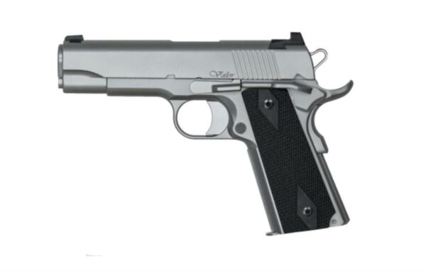 Dan Wesson Valor Commander 45 ACP, 4.25" Barrel, Black/SS, 8rd Mag