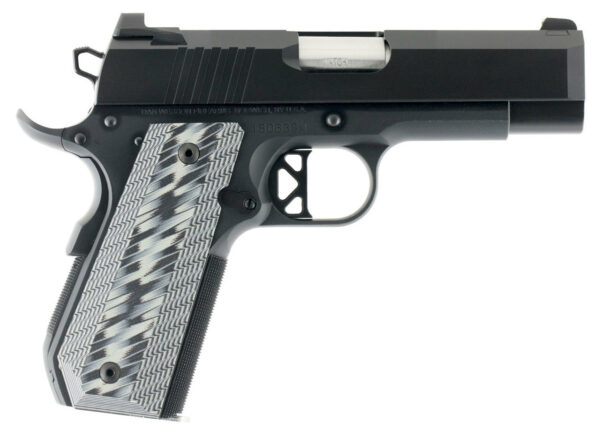 Dan Wesson Enhanced Commander ECP 9mm 4" Barrel Bobtail G10 Grip Duty Finish 9rd Mag