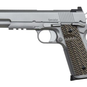 Dan Wesson Specialist Commander 45 ACP, SS, Tactical Tritium 8RD Mags